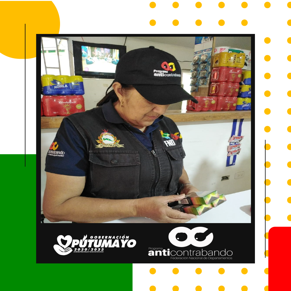 Grupo Anticontrabando continua sus labores de control en todo el departamento del Putumayo. 