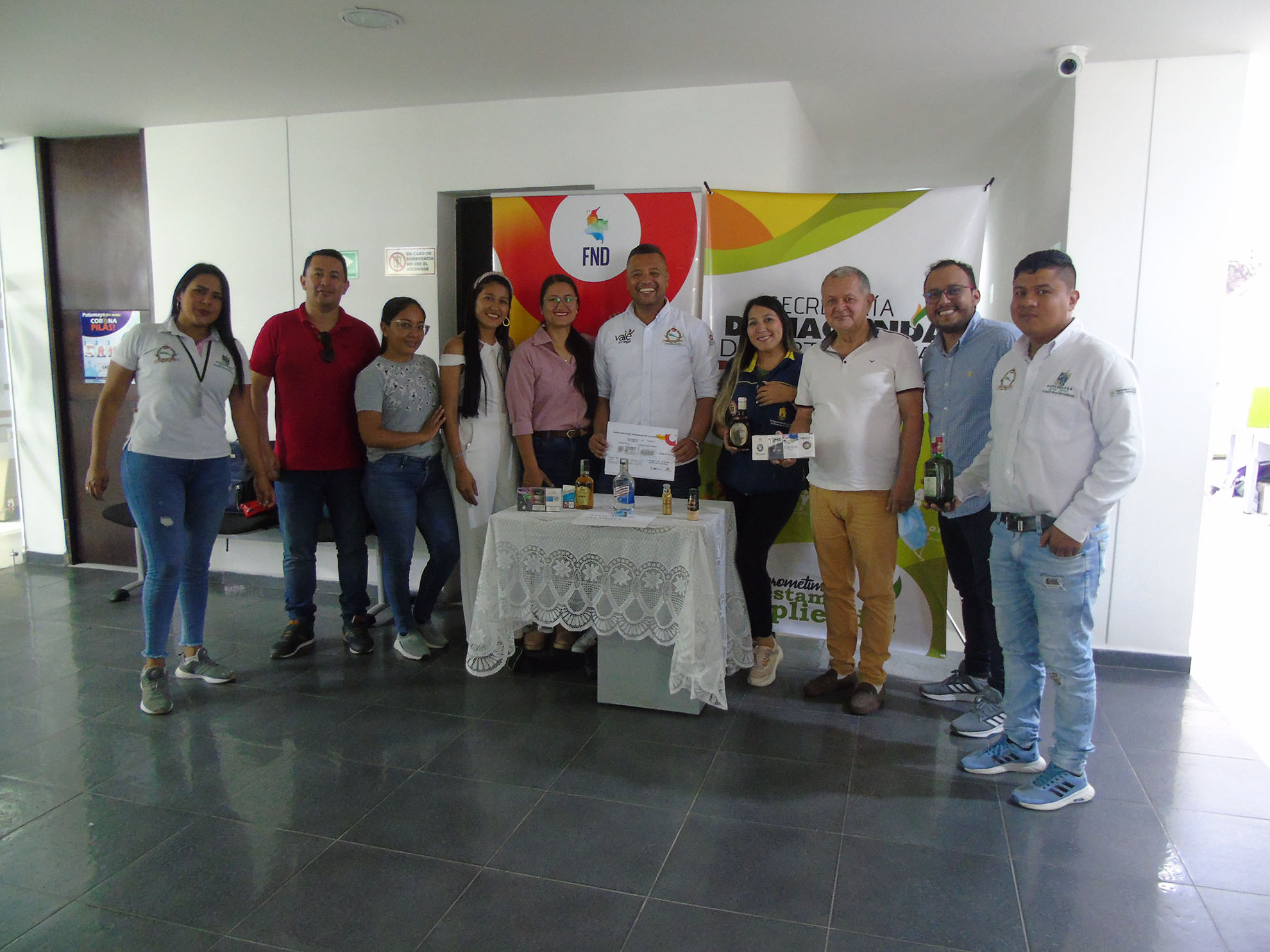Secretaria De Gobierno Departamental se unió a la Campaña Vale Ser Legal.