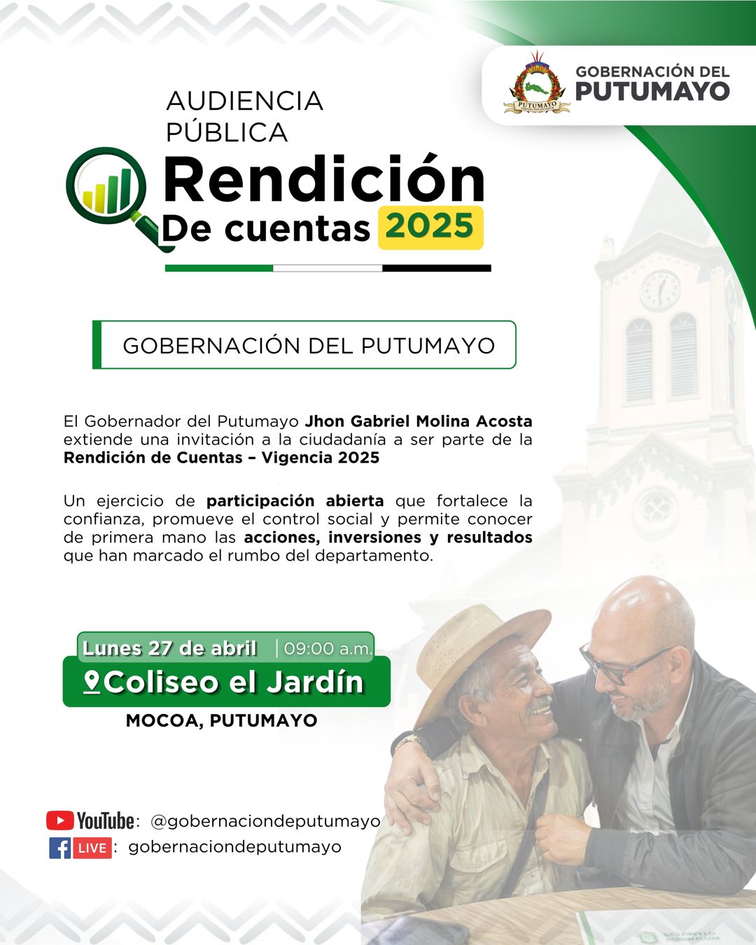 Invitación Rendición de Cuentas 2025