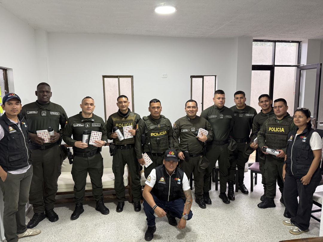 Capacitación y sensibilización contra el contrabando en Puerto Guzmán